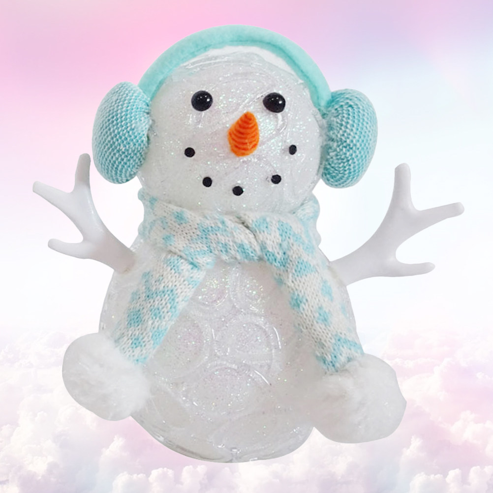 Lighting Decoration Ideas For Home - Christmas Snowman LED Night Light Desktop
