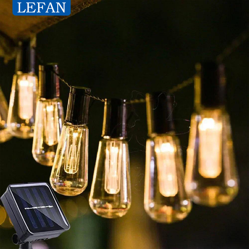 Pendant Lighting Christmas Decor - Morden Led Solar Outdoor String Lights