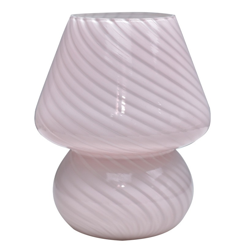 Creative Glass Table Lamp Vint - đánh giá và giá Mushroom Table Lamp