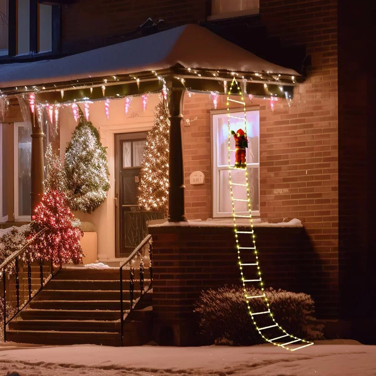 LED Ladder Light for Santa Cla - đánh giá và giá Home Decor Lighting Tree