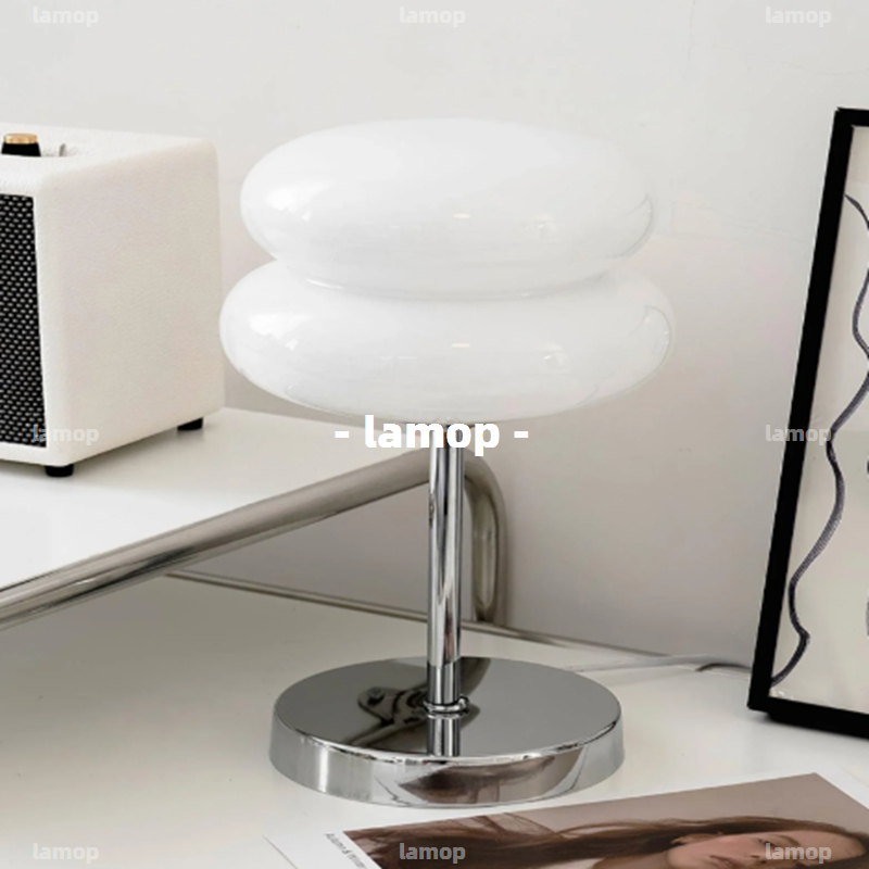 Bauhaus Cream‑Globe Table Lamp - đánh giá và giá Lighting Decor For Bedroom