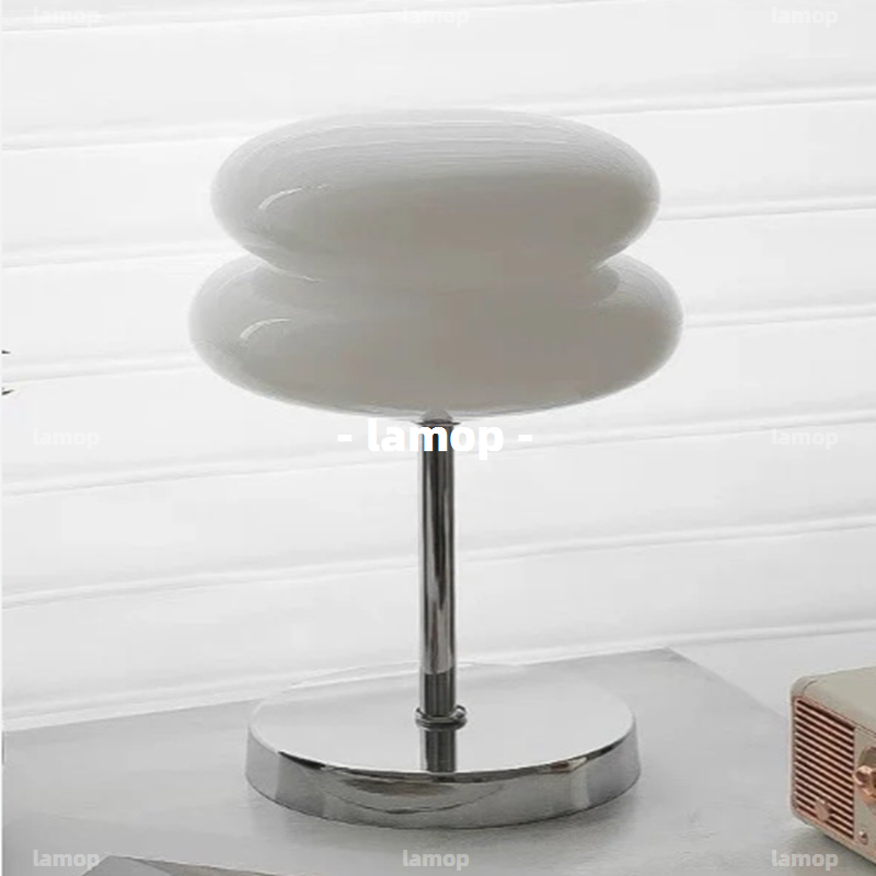 Bauhaus Cream‑Globe Table Lamp - đánh giá và giá Lighting Decor For Bedroom