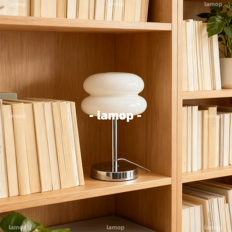 Bauhaus Cream‑Globe Table Lamp - đánh giá và giá Lighting Decor For Bedroom