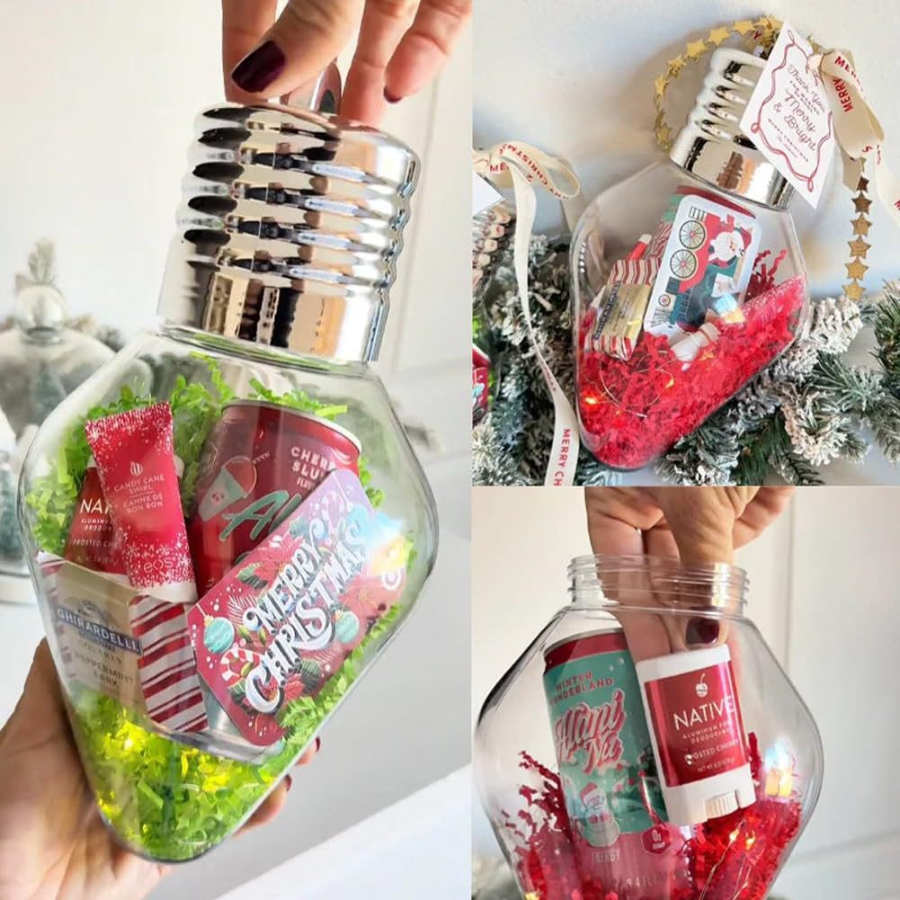 Christmas Bulb Gift Jar Christ - đánh giá và giá Home Decor Lighting Tree