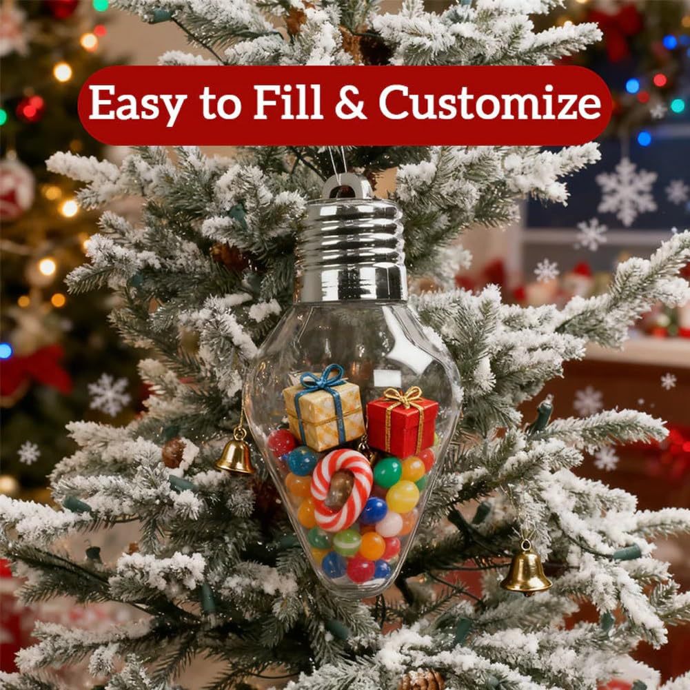 Christmas Bulb Gift Jar Christ - đánh giá và giá Home Decor Lighting Tree