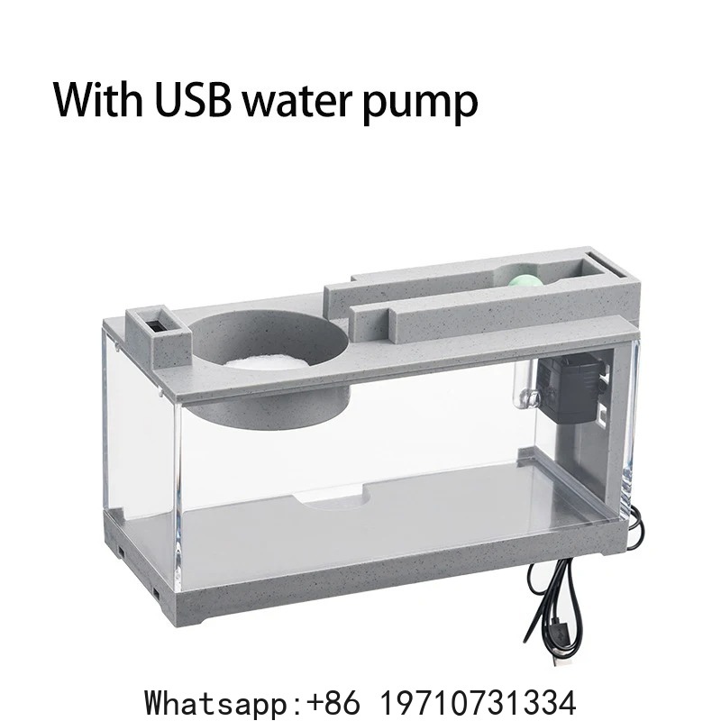 Aquarium Fish Tank Kit Built-i - đánh giá và giá Office Lighting Decor