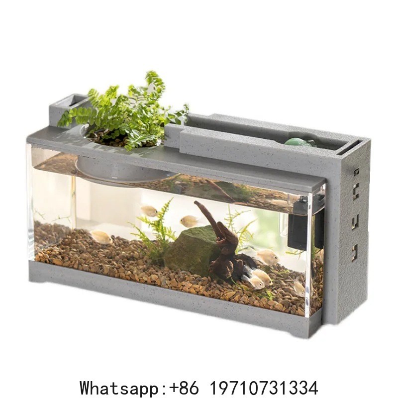Aquarium Fish Tank Kit Built-i - đánh giá và giá Office Lighting Decor