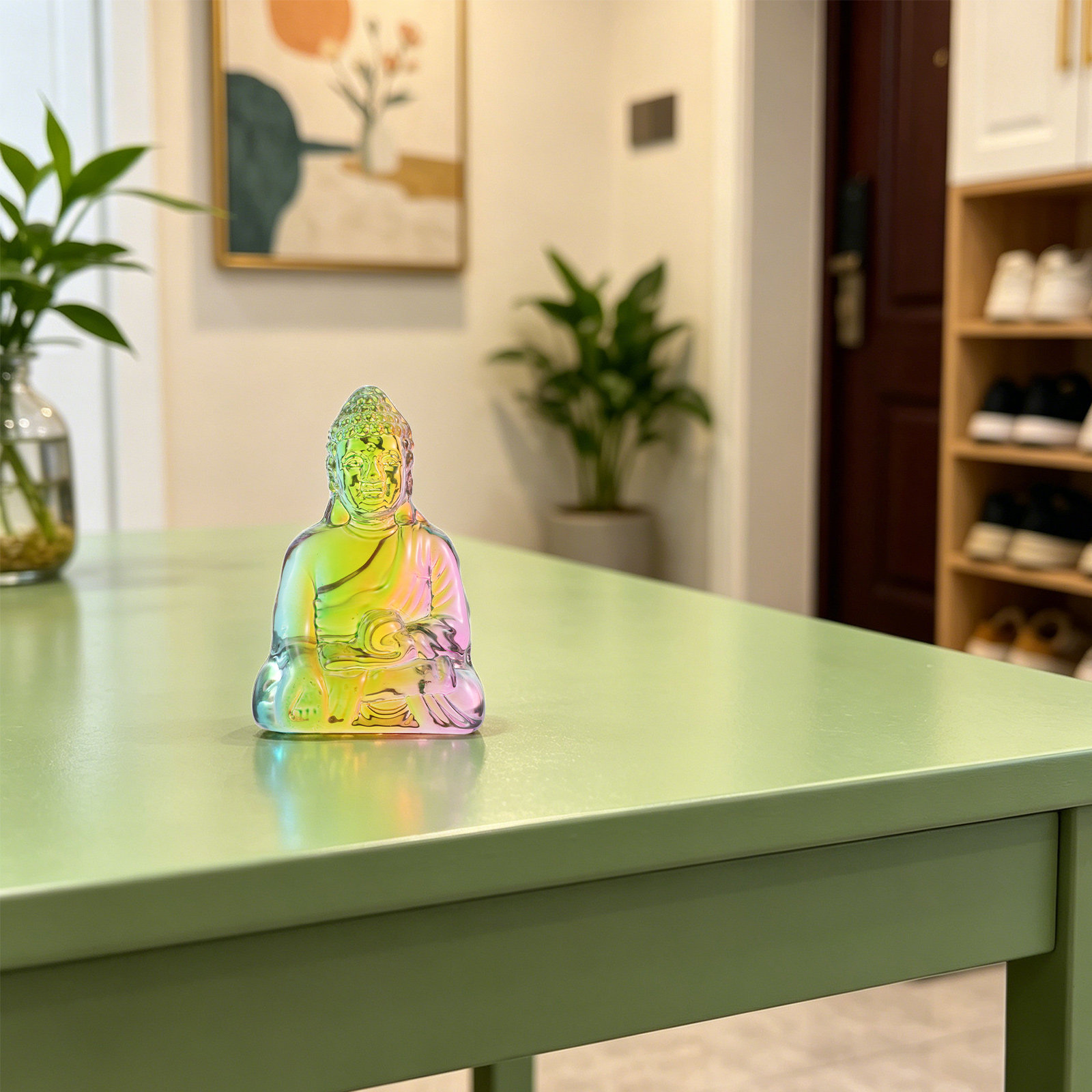 4.2 Inch Crystal Buddha Statue - đánh giá và giá Office Lighting Decor