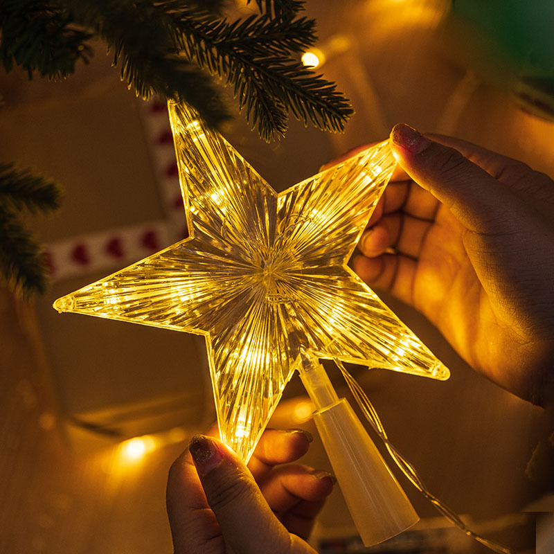 15/19/23cm Christmas Tree Top  - đánh giá và giá Home Decor Lighting Tree