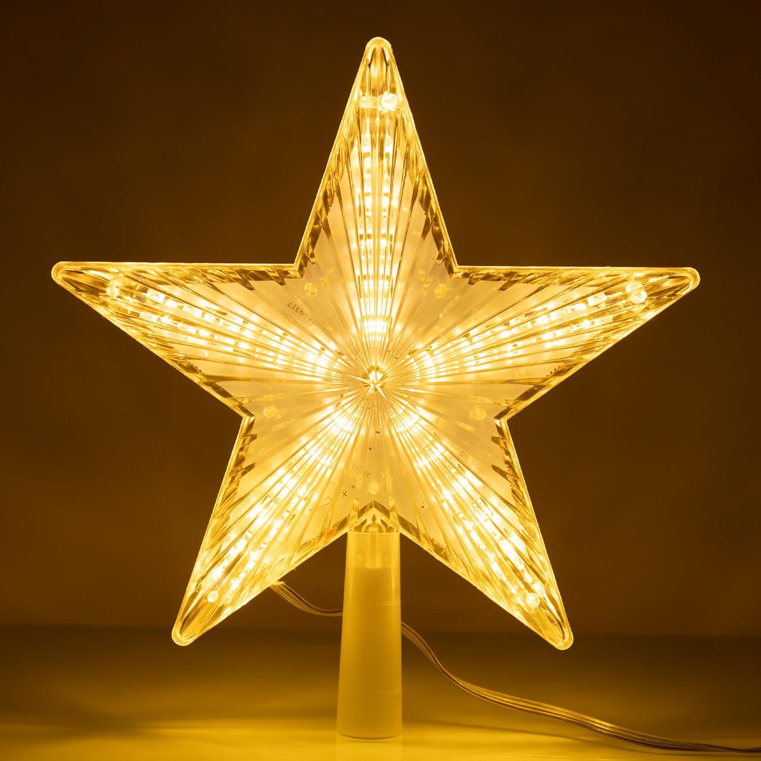 15/19/23cm Christmas Tree Top  - đánh giá và giá Home Decor Lighting Tree