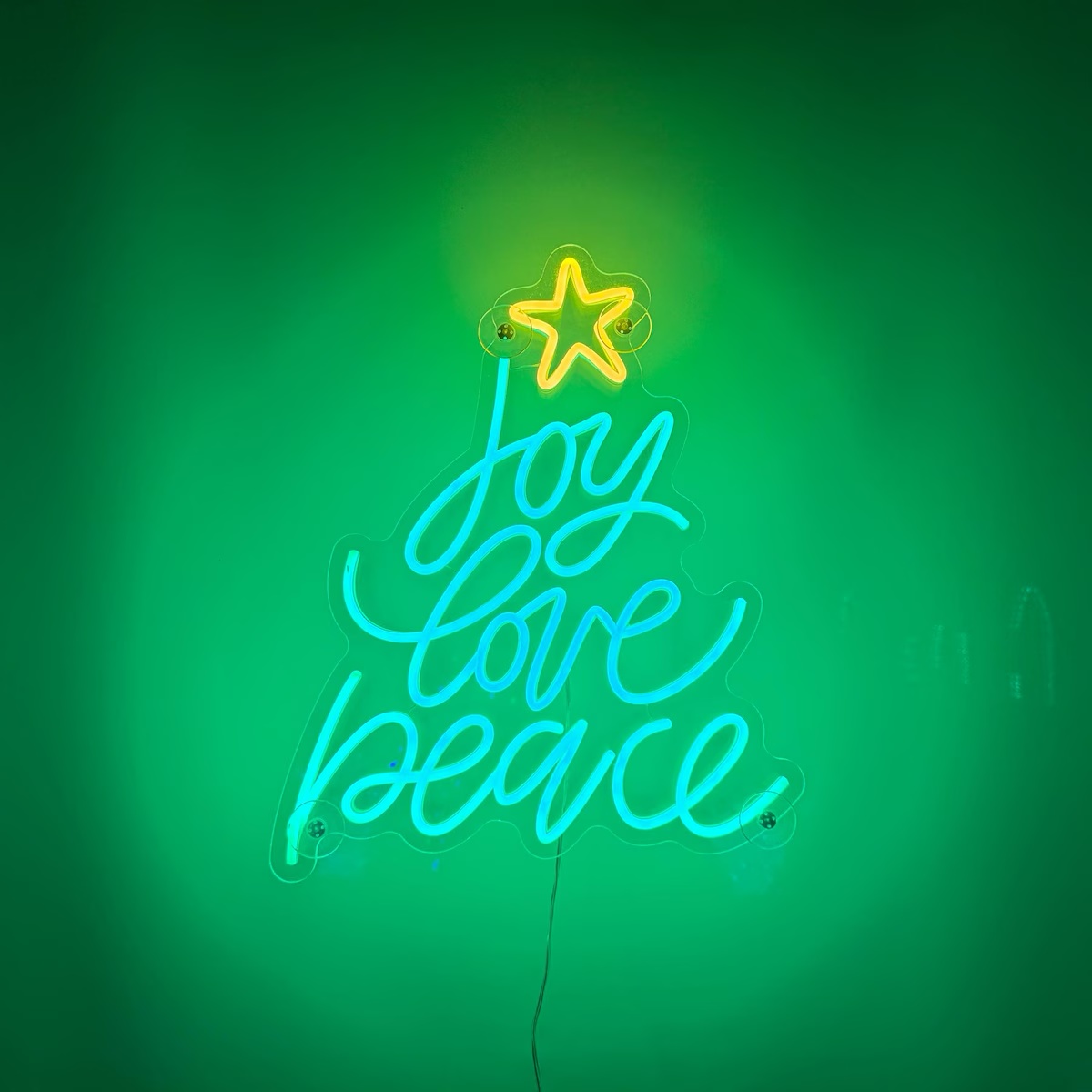 Joy Love Peace Neon Sign, Chri - đánh giá và giá Lighting Decoration Ideas For Home