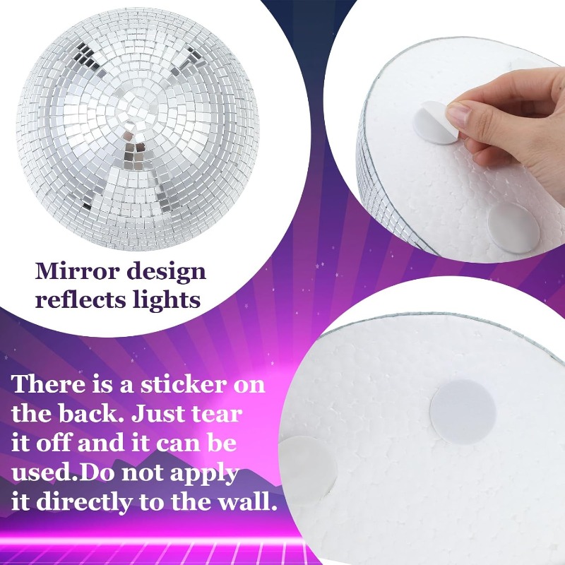 Mirrored Glass Half Sphere Dis - đánh giá và giá Disco Ball Mirror