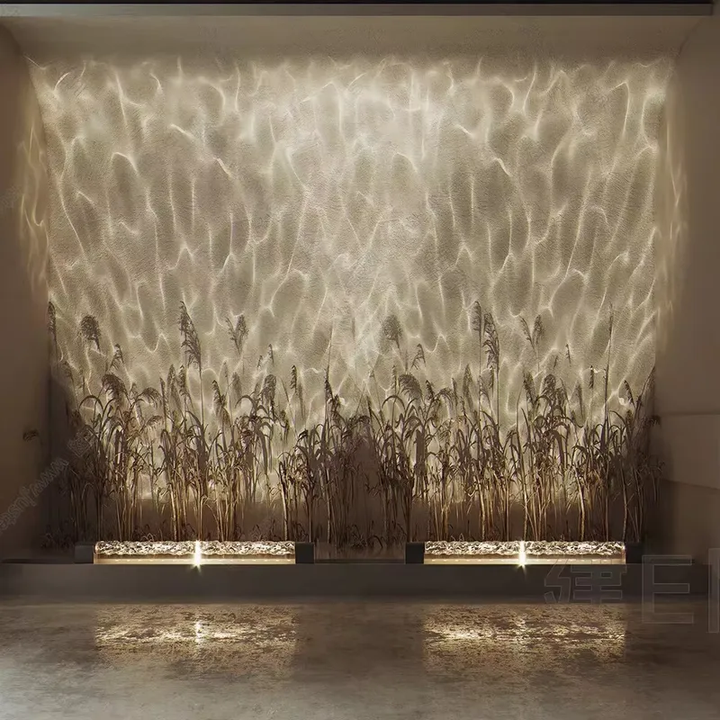 Smart 3D Wall Wash Flame Proje - đánh giá và giá Lighting Decor For Bedroom