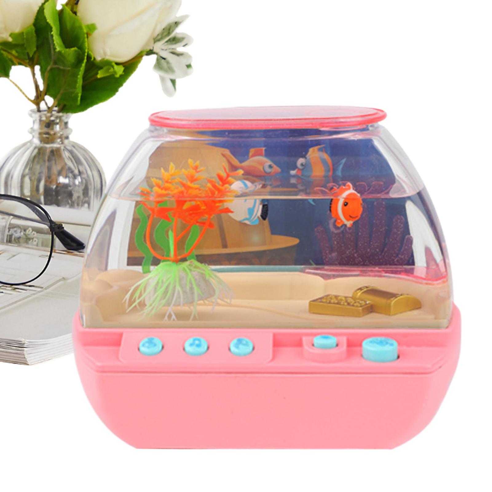 Toy Fish Tank Home Decoration  - đánh giá và giá Lighting Decor For Bedroom