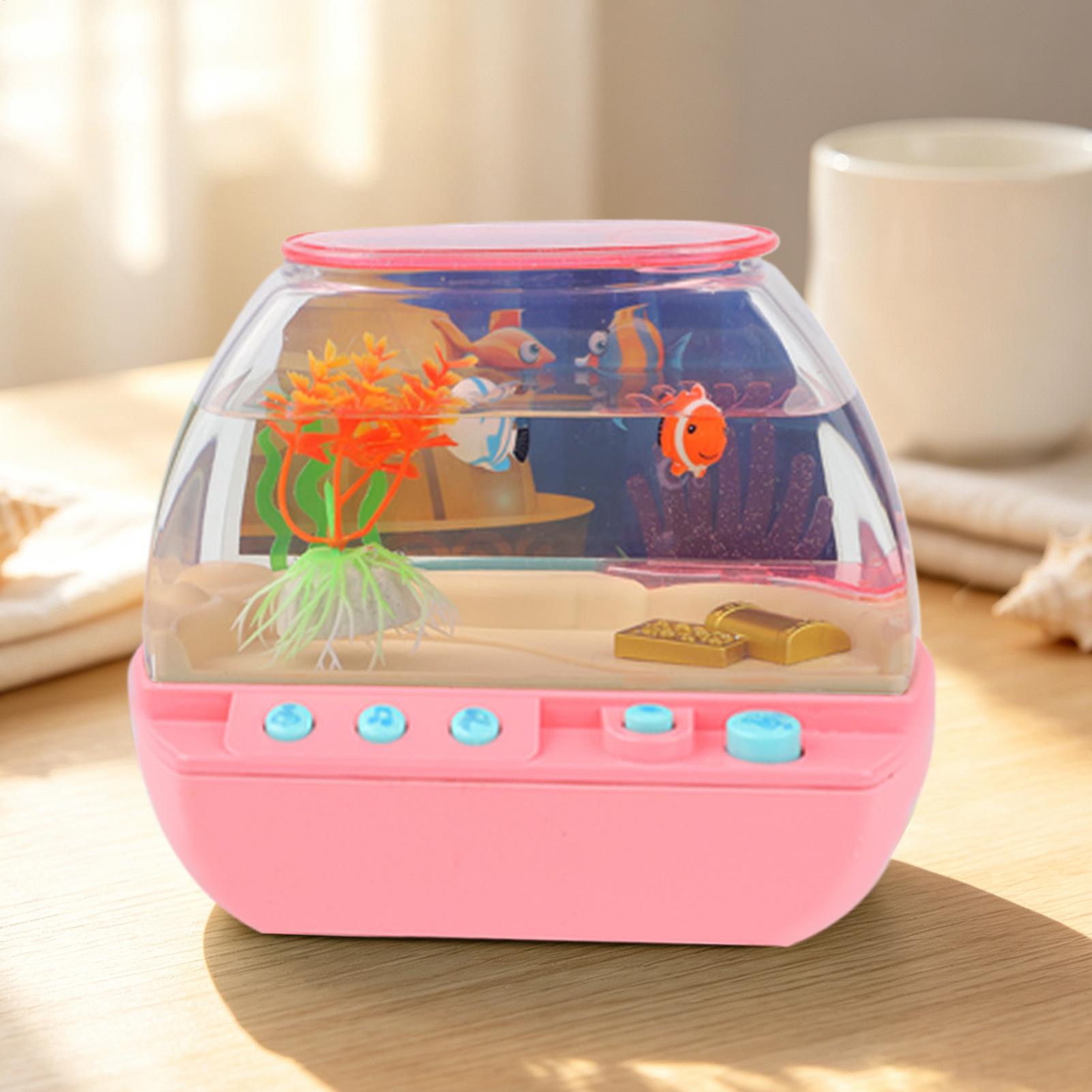 Toy Fish Tank Home Decoration  - đánh giá và giá Lighting Decor For Bedroom