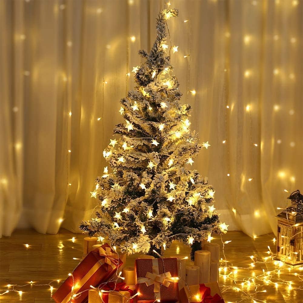 Christmas String Lights LED Ac - đánh giá và giá Home Decor Lighting Tree