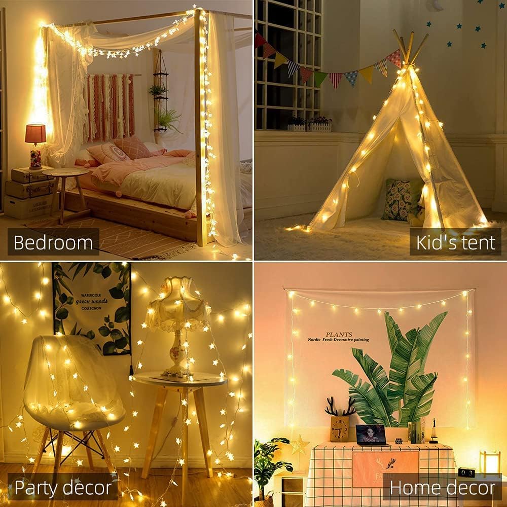 Christmas String Lights LED Ac - đánh giá và giá Home Decor Lighting Tree