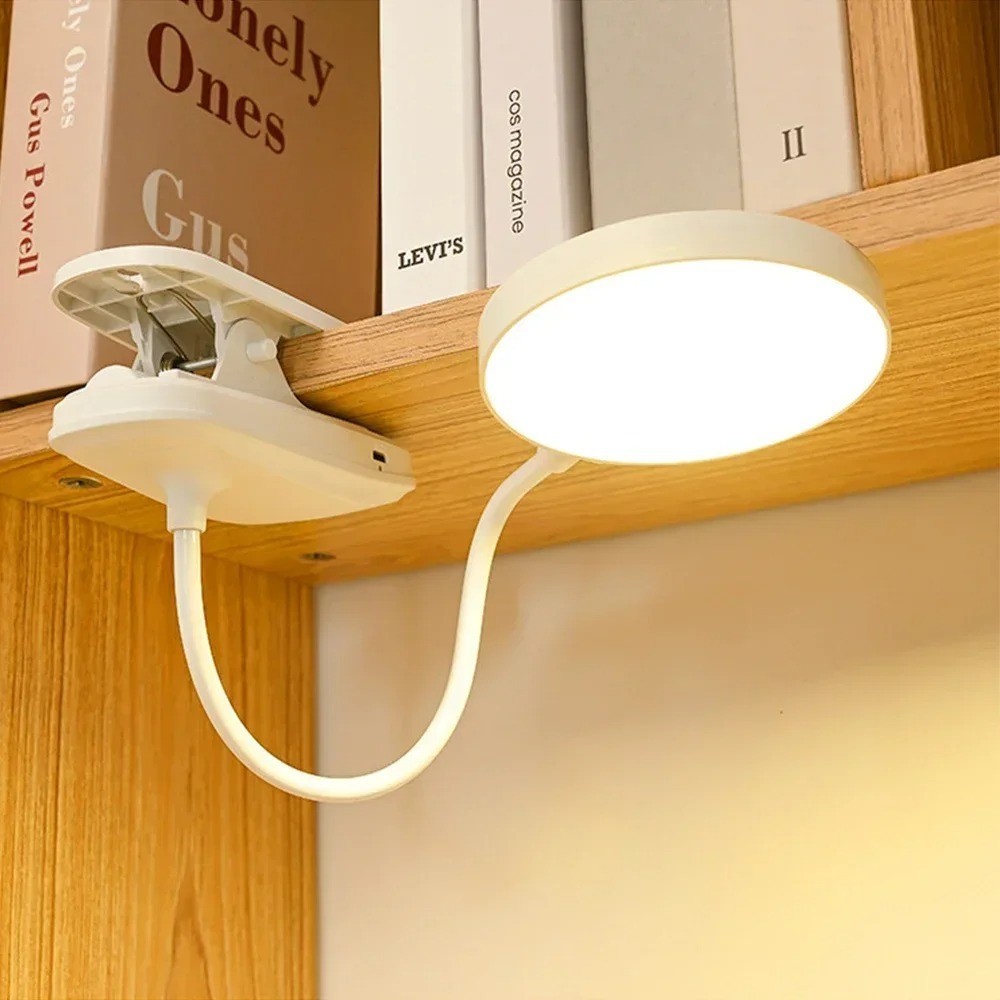 Portable USB Rechargeable Clip - đánh giá và giá Office Lighting Decor
