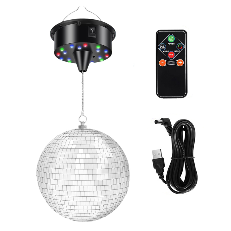 Leading-7.8 Inch Hanging Disco - đánh giá và giá Disco Ball Mirror