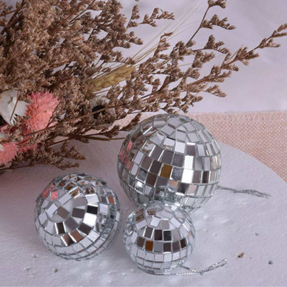 6pcs 4/6/10cm Mirror Disco Bal - đánh giá và giá Home Decor Lighting Tree