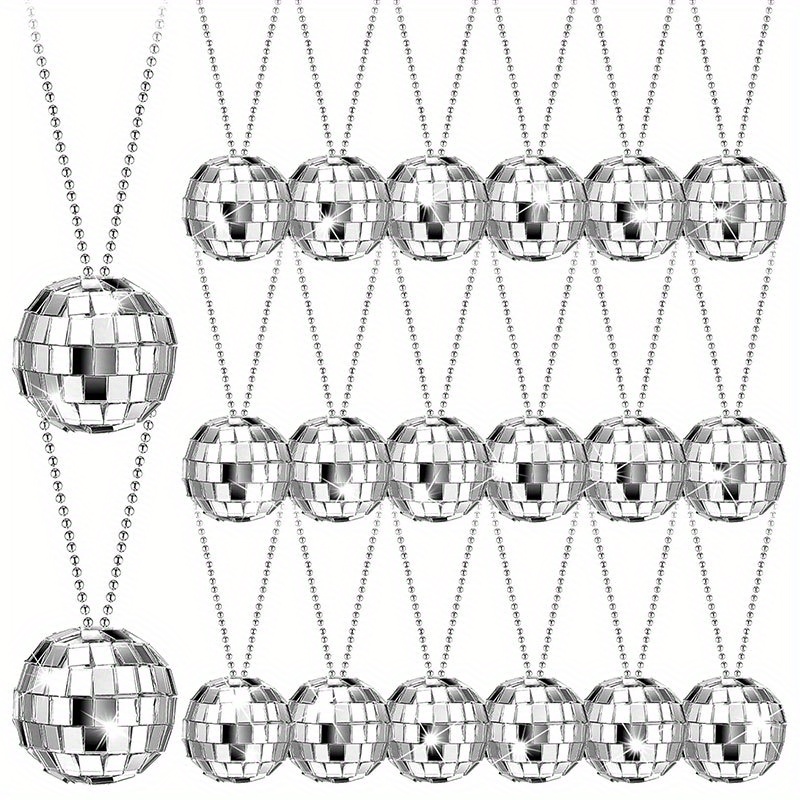 5-10Pcs Mirror Disco Ball Neck - đánh giá và giá Disco Ball Mirror