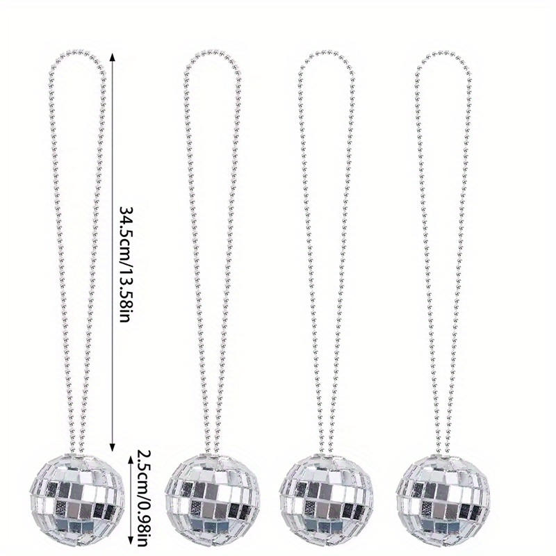 5-10Pcs Mirror Disco Ball Neck - đánh giá và giá Disco Ball Mirror
